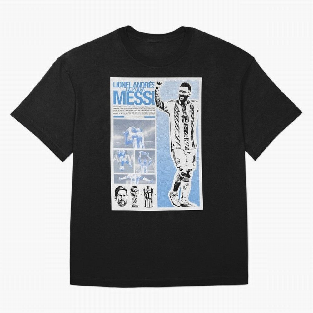 The Flea Lionel Messi Oversized T-Shirt Follow the Road to FIFA World Cup 2026 Group Stage Centered on Mbappe, England, France and Netherlands Energy, Tournament Hype, Historic Matchups, Family Viewing Parties and Global Sports Pride; Built for