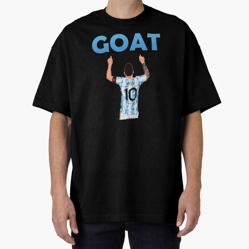 Messi GOAT Classic T-Shirt Get Ready for Match Day Hype around FIFA World Cup 2026, Neymar, France and Portugal, Football Festival Excitement, Trophy Ambitions, Country Rivalries and Star Player Buzz; Great for Supporters Who Love Legendary