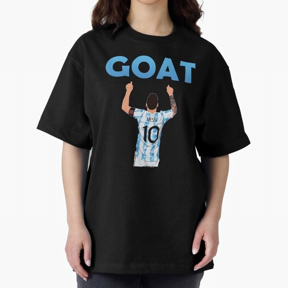 Messi GOAT Classic T-Shirt Get Ready for Match Day Hype around FIFA World Cup 2026, Neymar, France and Portugal, Football Festival Excitement, Trophy Ambitions, Country Rivalries and Star Player Buzz; Great for Supporters Who Love Legendary