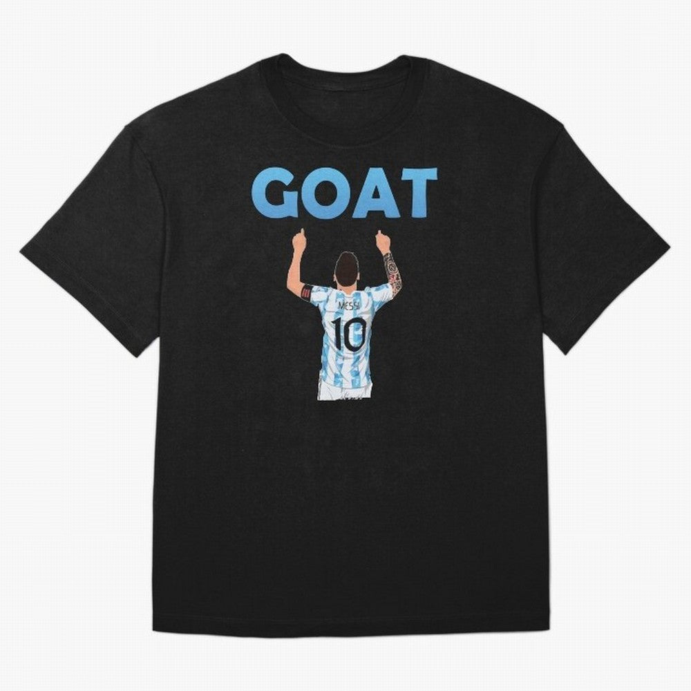 Messi GOAT Classic T-Shirt Get Ready for Match Day Hype around FIFA World Cup 2026, Neymar, France and Portugal, Football Festival Excitement, Trophy Ambitions, Country Rivalries and Star Player Buzz; Great for Supporters Who Love Legendary