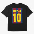 2010 Jersey Messi 10 Classic T-Shirt Create Global Football Passion for FIFA World Cup 2026 USA Canada Mexico, Celebrating Messi and Cristiano Ronaldo, Netherlands, Championship Spirit, Famous Goals, Roaring Crowds and International Football Unity;