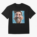Lionel Messi meme Classic T-Shirt Honor Football Greatness during Match Day Hype around FIFA World Cup 2026 Group Stage, Cristiano Ronaldo, Argentina, Championship Spirit, Famous Goals, Roaring Crowds and International Football Unity; Built for