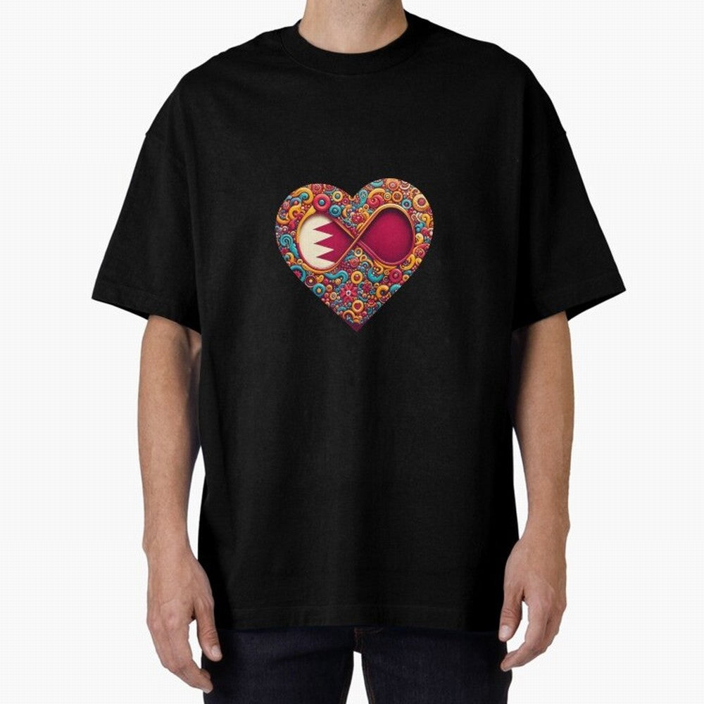 Qatar lover : From EgyApe Artists Oversized T-Shirt Honor Football Greatness during FIFA World Cup 2026 with Cristiano Ronaldo, Haaland and CR7, Brazil Energy, Football History, Final Match Energy, Crowd Noise and Once in a Lifetime Moments; Ideal
