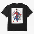 Lionel Messi Spider Oversized T-Shirt Feel the Heartbeat of FIFA World Cup 2026 USA Canada Mexico Spirit, with Brazil, Mbappe, Worldwide Fan Energy, Dramatic Goals, Stadium Lights and Championship Celebrations; Ideal for Fans Who Follow Messi,