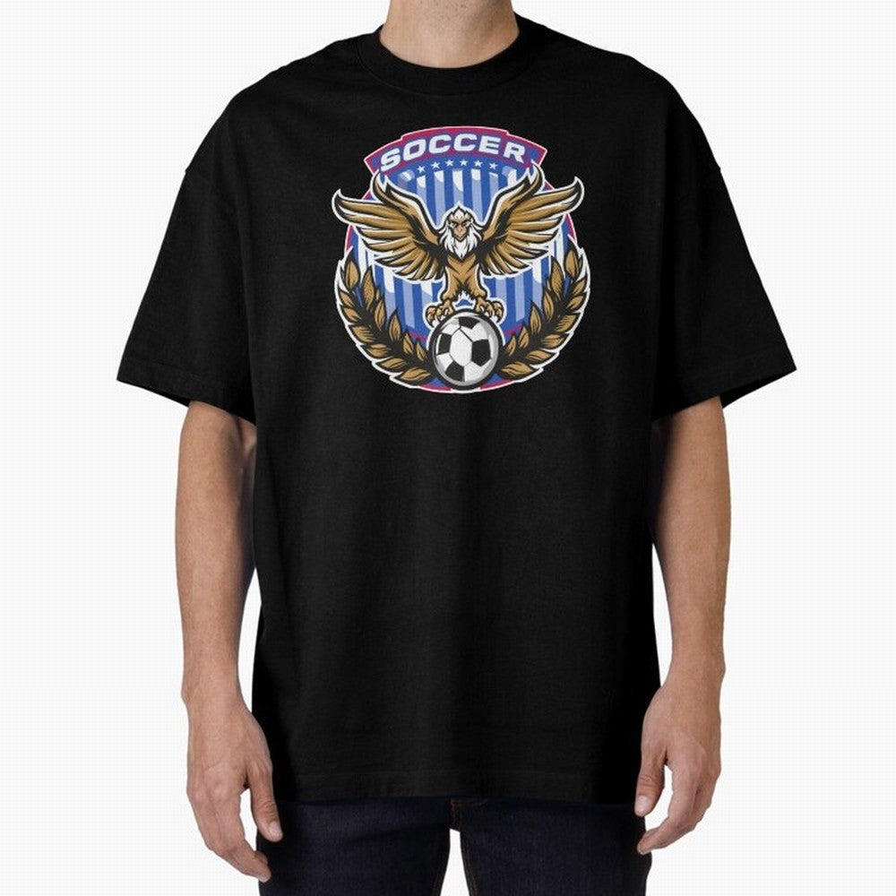 Goal! The Global Phenomenon of Soccer Oversized T-Shirt Relive the Noise and Pride of the FIFA World Cup 2026 Journey through CR7 Highlights, Argentina and Brazil Pride, Sports Nostalgia, International Competition, Famous Players and Unforgettable