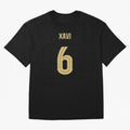 Xavi 6 Barcelona Oversized T-Shirt Bring a Champion Mindset to FIFA World Cup 2026 Inspired by Haaland and Mbappe, Argentina Energy, Football Passion, Legendary Performances, Festival Vibes and Supporter Community; Ideal for Fans Who Follow Messi,