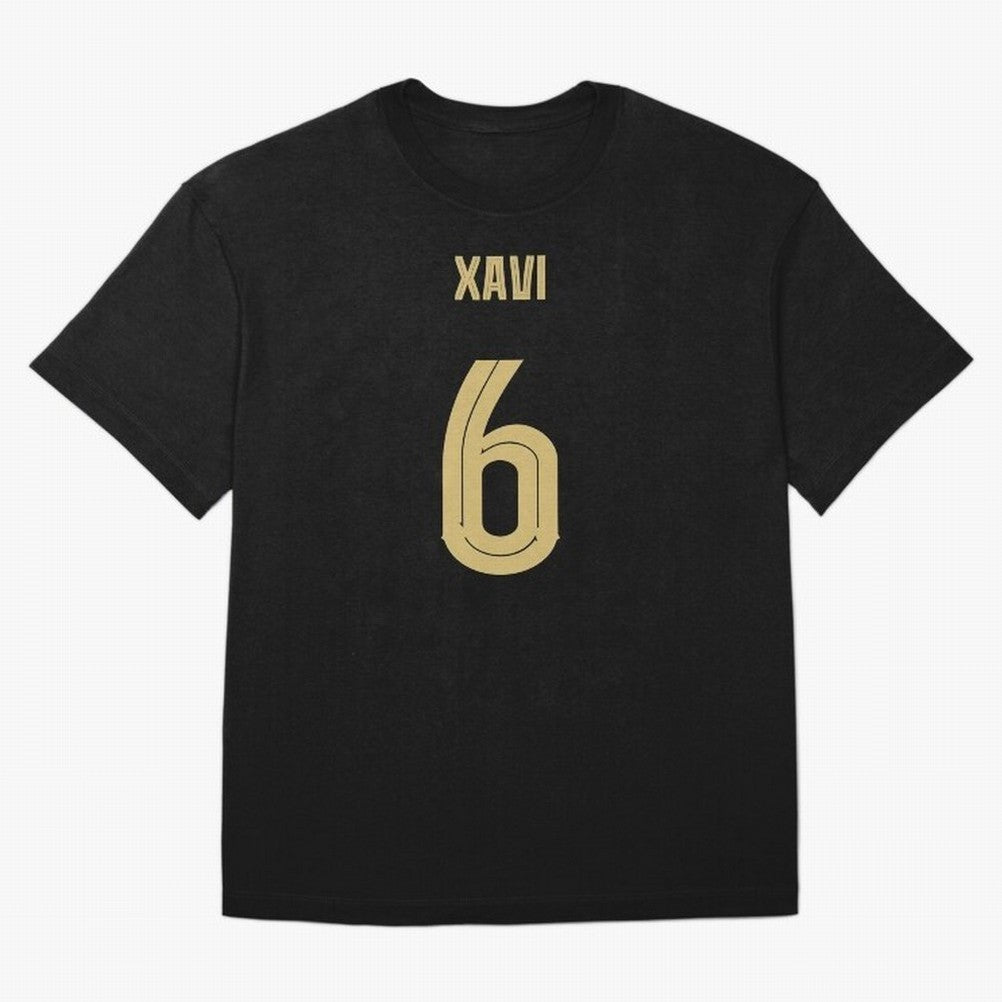 Xavi 6 Barcelona Oversized T-Shirt Bring a Champion Mindset to FIFA World Cup 2026 Inspired by Haaland and Mbappe, Argentina Energy, Football Passion, Legendary Performances, Festival Vibes and Supporter Community; Ideal for Fans Who Follow Messi,
