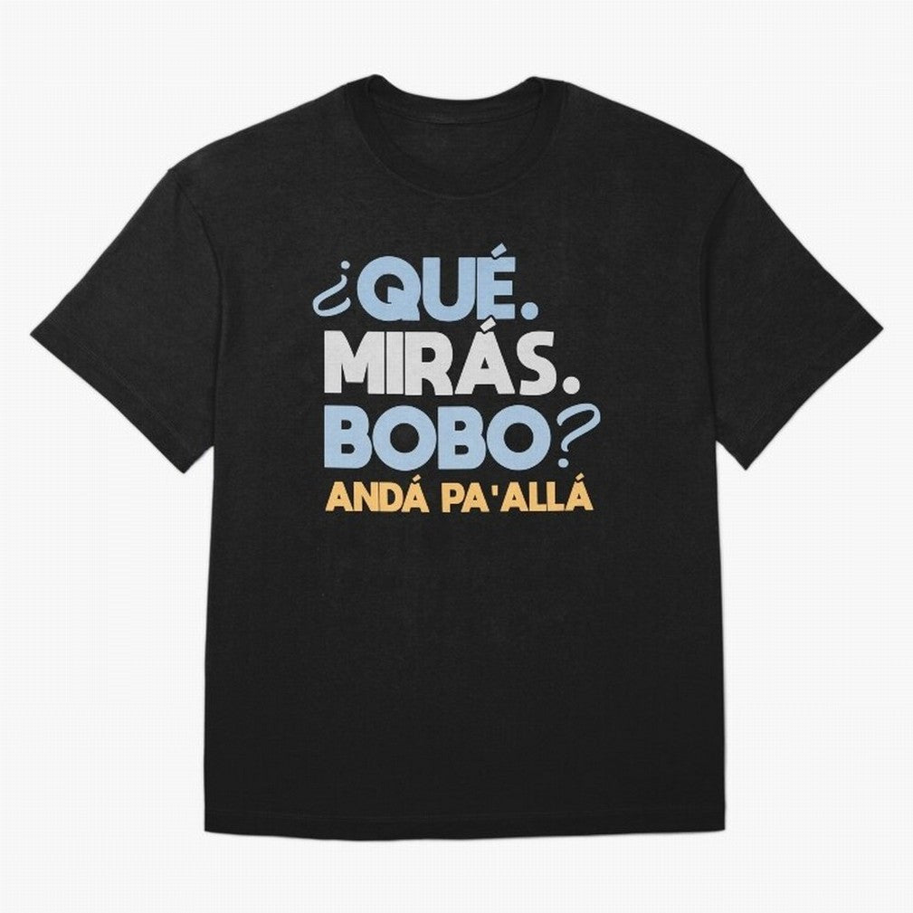 Que miras bobo anda pa alla Classic T-Shirt Represent FIFA World Cup 2026 Group Stage for Fans of Messi, CR7 and Mbappe and Spain, Bringing Tournament Hype, Historic Matchups, Family Viewing Parties and Global Sports Pride; Ideal for Fans Who