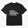Argentine Cuisine Oversized T-Shirt Join the Countdown to FIFA World Cup 2026 USA Canada Mexico for Fans of Mbappe and England, Bringing Champion Mindset, Group Stage Buzz, Knockout Tension and Passionate Fan Culture; Made for Collectors Who Enjoy