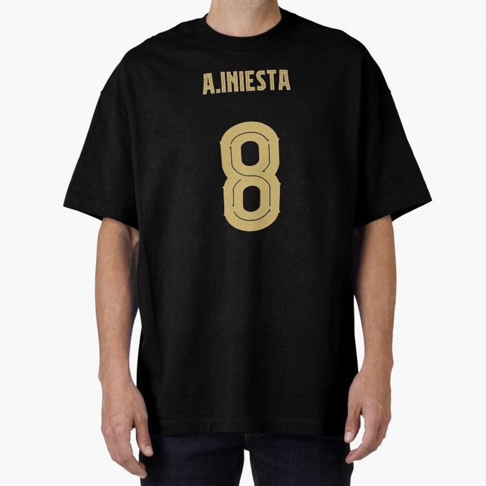 Iniesta Barcelona 8 Classic T-Shirt Bring Bold Fan Energy to Match Day Hype around FIFA World Cup 2026 Group Stage, Mbappe, Portugal, Spain and Germany, Vintage Soccer Flavor, Modern Football Stars, National Flags and Final Night Emotion; Great for
