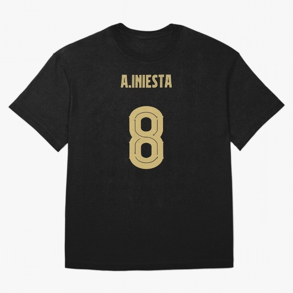 Iniesta Barcelona 8 Classic T-Shirt Bring Bold Fan Energy to Match Day Hype around FIFA World Cup 2026 Group Stage, Mbappe, Portugal, Spain and Germany, Vintage Soccer Flavor, Modern Football Stars, National Flags and Final Night Emotion; Great for
