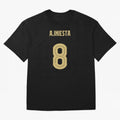 Iniesta Barcelona 8 Classic T-Shirt Bring Bold Fan Energy to Match Day Hype around FIFA World Cup 2026 Group Stage, Mbappe, Portugal, Spain and Germany, Vintage Soccer Flavor, Modern Football Stars, National Flags and Final Night Emotion; Great for