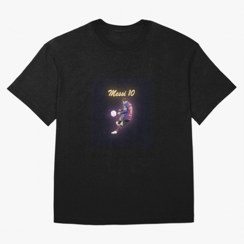 Messi Free Kick Graphic T-Shirt Remember Iconic Moments from Match Day Hype around FIFA World Cup 2026 Group Stage, Haaland and Mbappe, England, Supporter Pride, Iconic Celebrations, Legendary Names and Global Match Day Energy; Great for Supporters