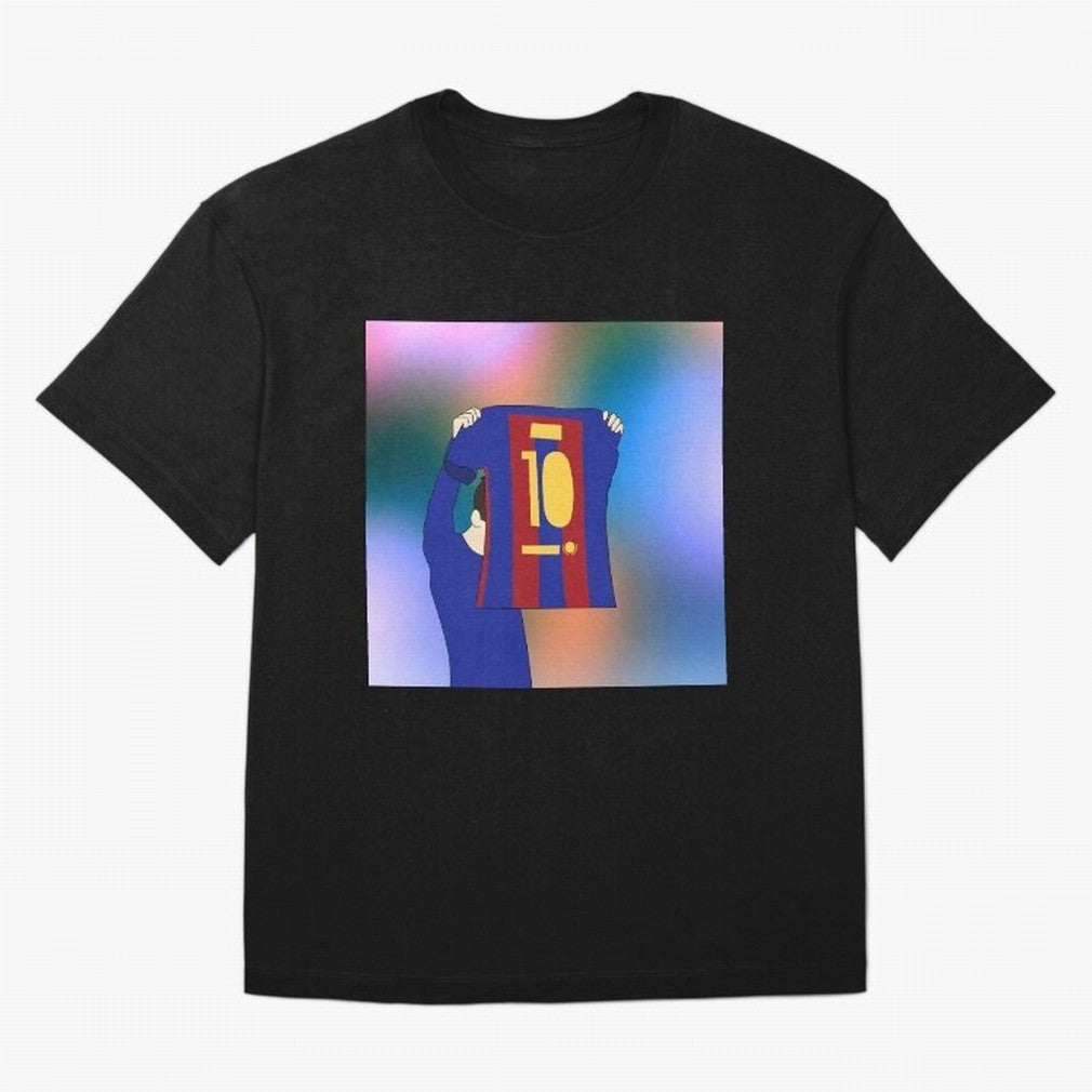 Lionel Messi Premium T-Shirt Honor Champions and Dreams in FIFA World Cup 2026 Group Stage with Cristiano Ronaldo, Haaland and CR7, Portugal Energy, Retro Football Energy, Iconic Rivalries, Trophy Chase Drama and Stadium Atmosphere; Perfect for
