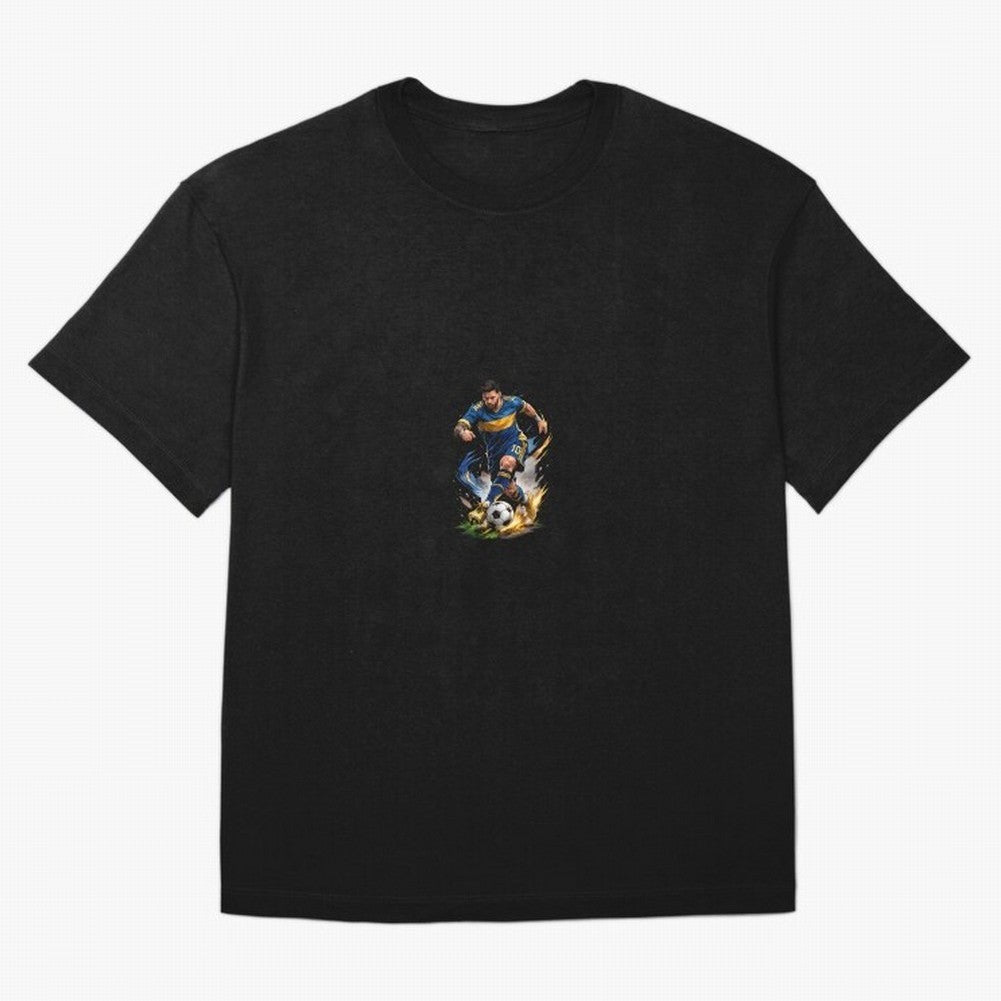 Messi Footballer Premium T-Shirt Show Love for Legendary Goals in the FIFA World Cup 2026 Group Stage Journey through Messi, CR7 and Mbappe Highlights, Argentina and Brazil Pride, Worldwide Fan Energy, Dramatic Goals, Stadium Lights and