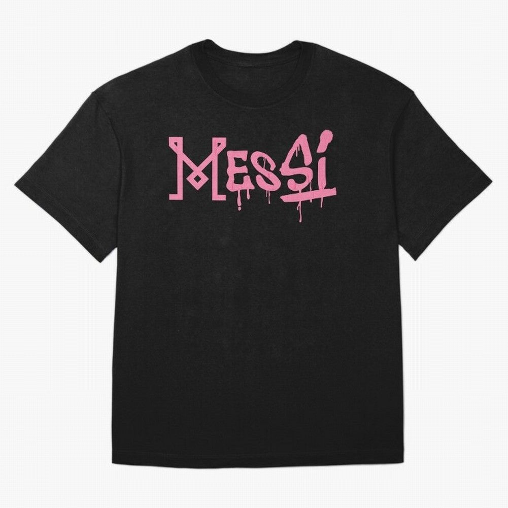 Messi Graffiti Inter Miami Premium T-Shirt Make the Season About Global Football Passion for FIFA World Cup 2026 USA Canada Mexico, with Haaland, Spain and Netherlands, Game Day Rituals, Football Legends, Country Pride and the Road to the Final;