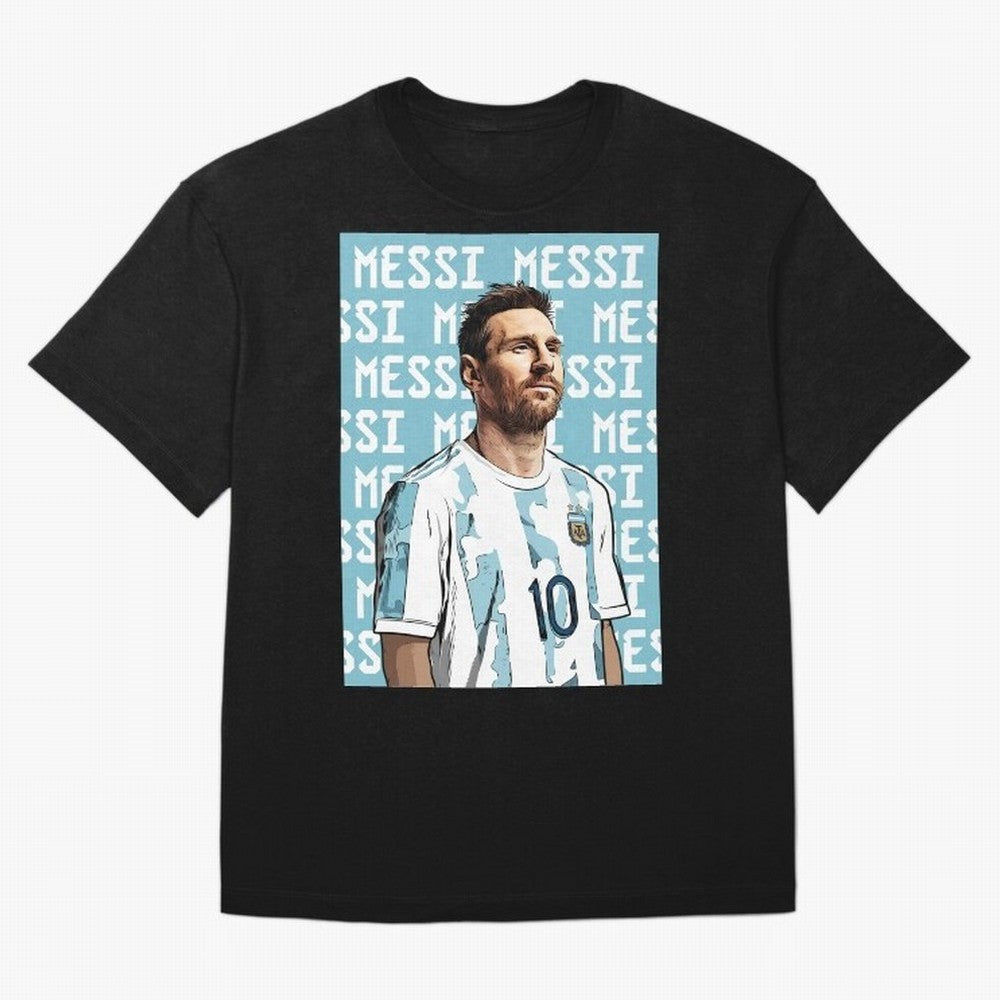 Lionel Messi Premium T-Shirt Create FIFA World Cup 2026 for Fans of Neymar, Haaland and Cristiano Ronaldo and Brazil, Portugal and Argentina, Bringing Supporter Pride, Iconic Celebrations, Legendary Names and Global Match Day Energy; Ideal for