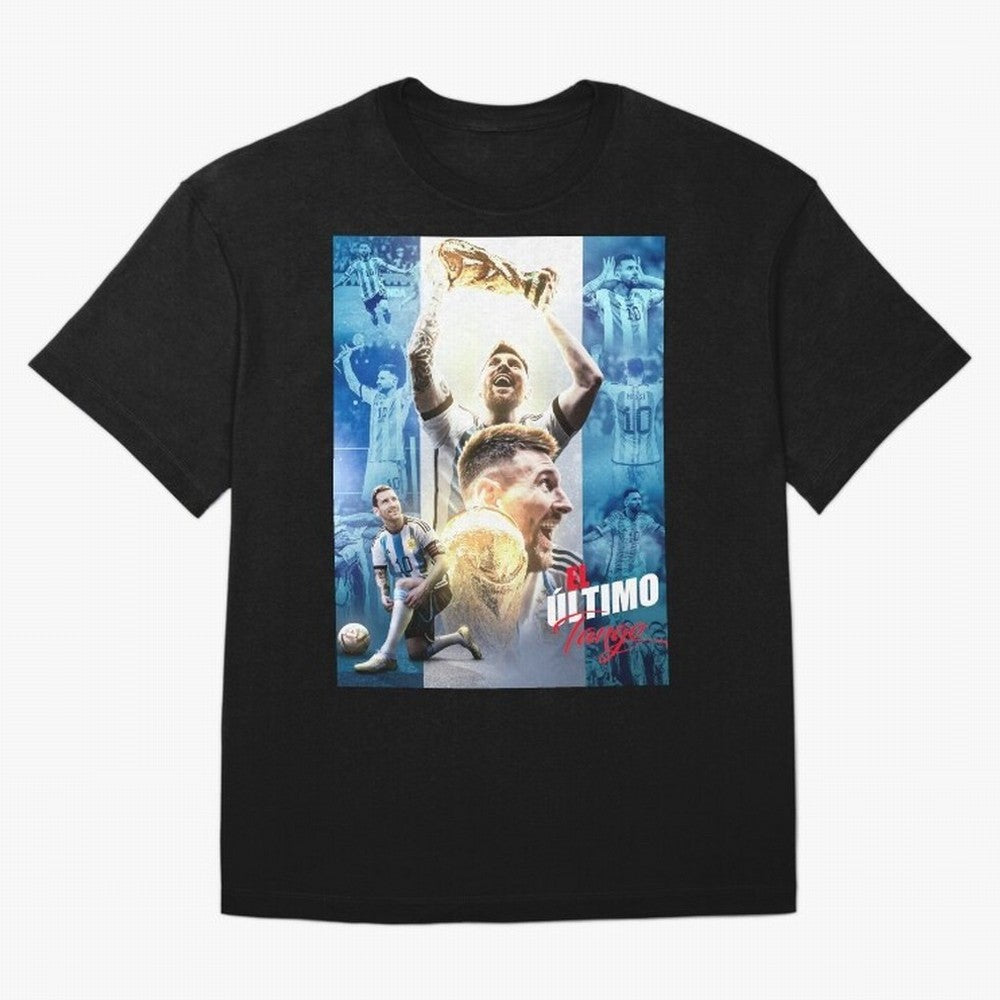 El Ultimo Tango Premium T-Shirt Showcase FIFA World Cup 2026 Driven by CR7 and Messi, England and Germany Energy, Stadium Chants, National Pride, Trophy Dreams and Unforgettable Football Memories; Perfect for Fans, Collectors, Family Gatherings,