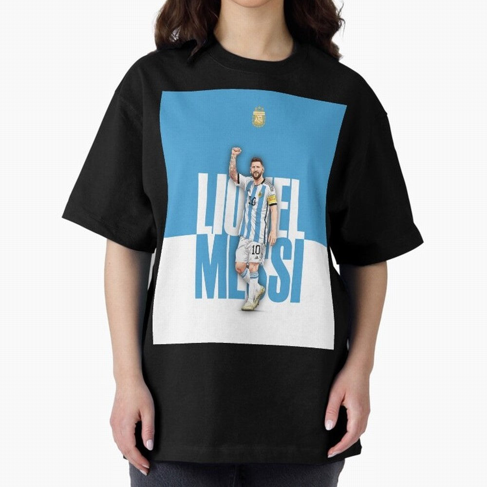Lionel Messi - Iconic Soccer Legend Graphic T-Shirt Join the Countdown to FIFA World Cup 2026 USA Canada Mexico for Fans of CR7 and Messi and Portugal, Bringing Championship Spirit, Famous Goals, Roaring Crowds and International Football Unity;