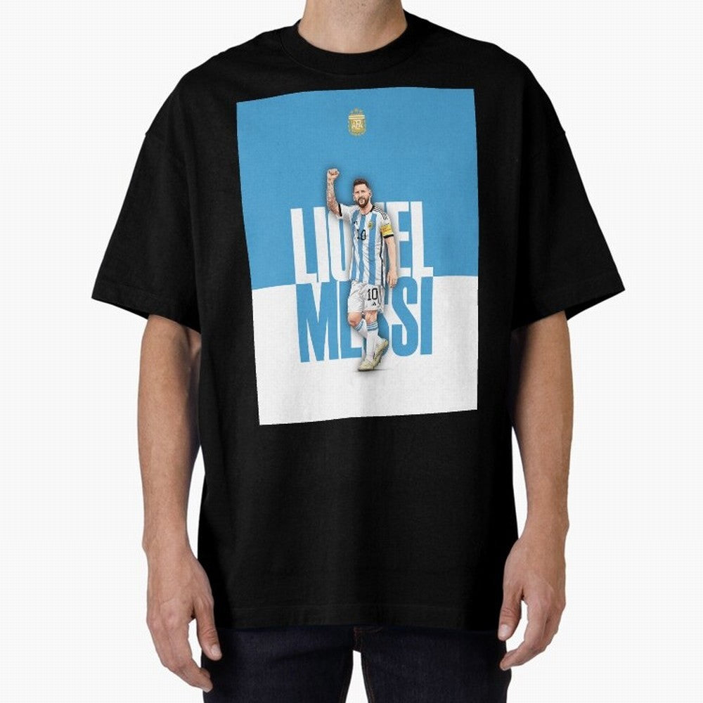 Lionel Messi - Iconic Soccer Legend Graphic T-Shirt Join the Countdown to FIFA World Cup 2026 USA Canada Mexico for Fans of CR7 and Messi and Portugal, Bringing Championship Spirit, Famous Goals, Roaring Crowds and International Football Unity;