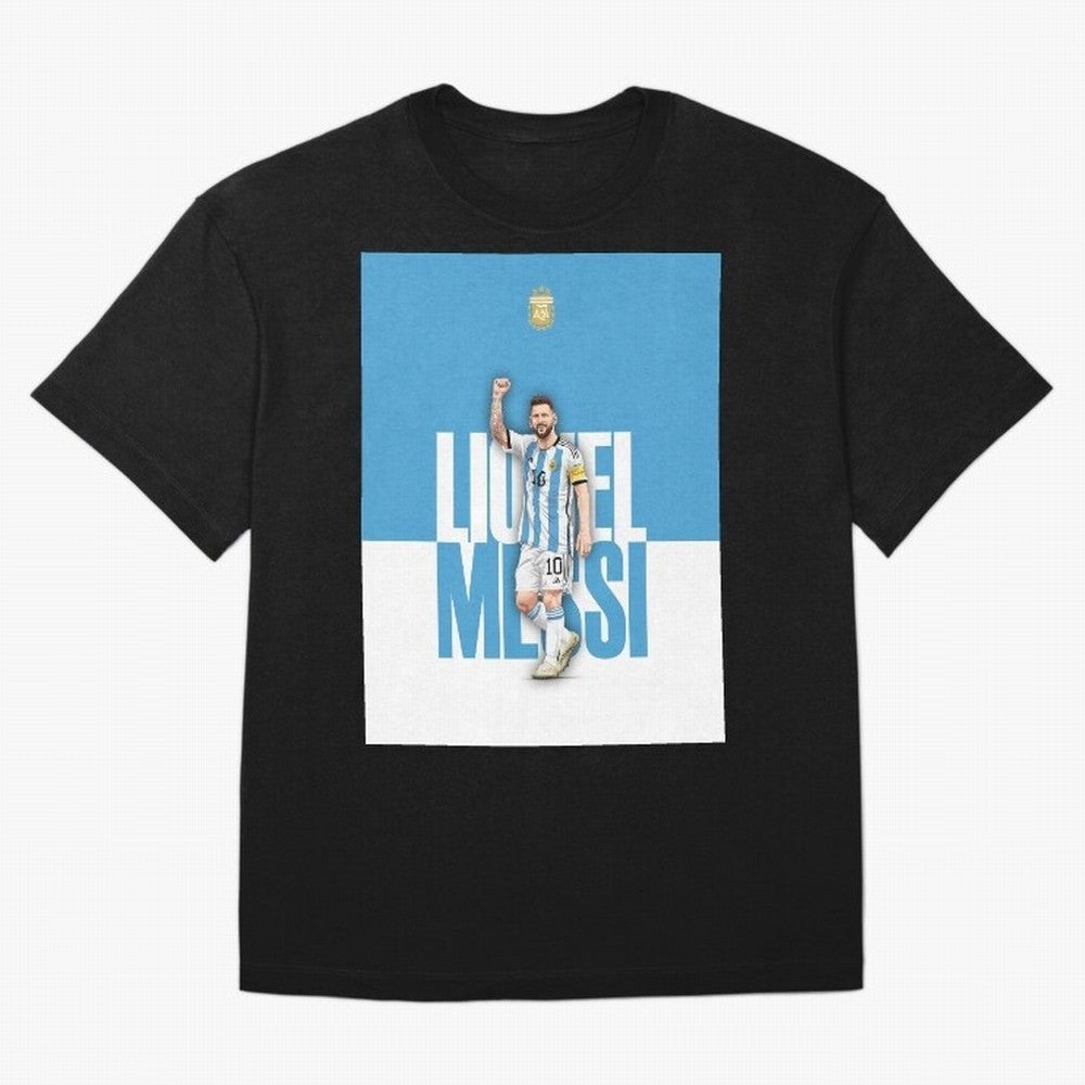 Lionel Messi - Iconic Soccer Legend Graphic T-Shirt Join the Countdown to FIFA World Cup 2026 USA Canada Mexico for Fans of CR7 and Messi and Portugal, Bringing Championship Spirit, Famous Goals, Roaring Crowds and International Football Unity;