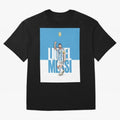 Lionel Messi - Iconic Soccer Legend Graphic T-Shirt Join the Countdown to FIFA World Cup 2026 USA Canada Mexico for Fans of CR7 and Messi and Portugal, Bringing Championship Spirit, Famous Goals, Roaring Crowds and International Football Unity;