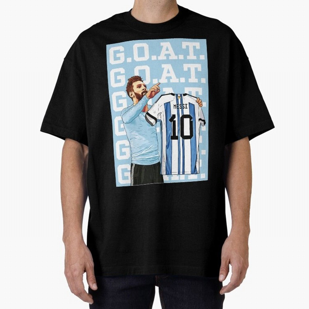 Lionel Messi Goat Premium T-Shirt Capture the FIFA World Cup 2026 Group Stage Journey through Neymar Highlights, Netherlands Pride, Fan Favorite Moments, National Team Passion, Big Match Drama and Soccer History; Great for Supporters Who Love