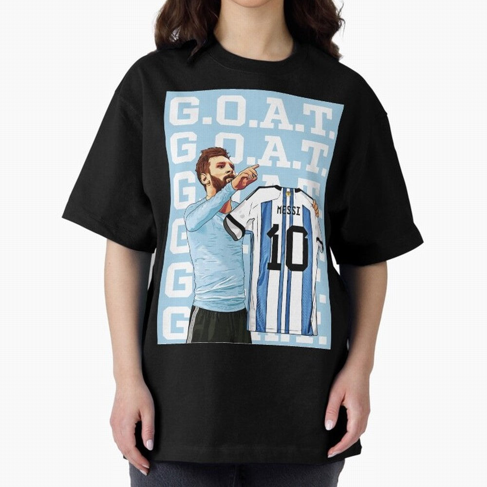 Lionel Messi Goat Premium T-Shirt Capture the FIFA World Cup 2026 Group Stage Journey through Neymar Highlights, Netherlands Pride, Fan Favorite Moments, National Team Passion, Big Match Drama and Soccer History; Great for Supporters Who Love