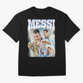 Messi Champion Vintage Retro Design Premium T-Shirt Bring Retro Soccer Energy to FIFA World Cup 2026 Group Stage Built around Haaland and Mbappe, Portugal, Spain and Germany Energy, Worldwide Fan Energy, Dramatic Goals, Stadium Lights and