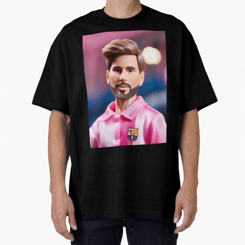 If Messi were a Barbie doll... Graphic T-Shirt Celebrate Soccer Greatness during FIFA World Cup 2026 Spirit, Made for Germany, Cristiano Ronaldo, Supporter Pride, Iconic Celebrations, Legendary Names and Global Match Day Energy; Great for Watch