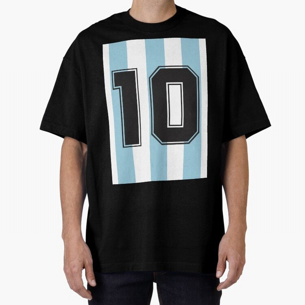 10 Argentina Classic T-Shirt Show Your Tournament Heart for FIFA World Cup 2026 Group Stage Spirit, Made for Argentina and Brazil, Mbappe and Neymar, Vintage Soccer Flavor, Modern Football Stars, National Flags and Final Night Emotion; Perfect for
