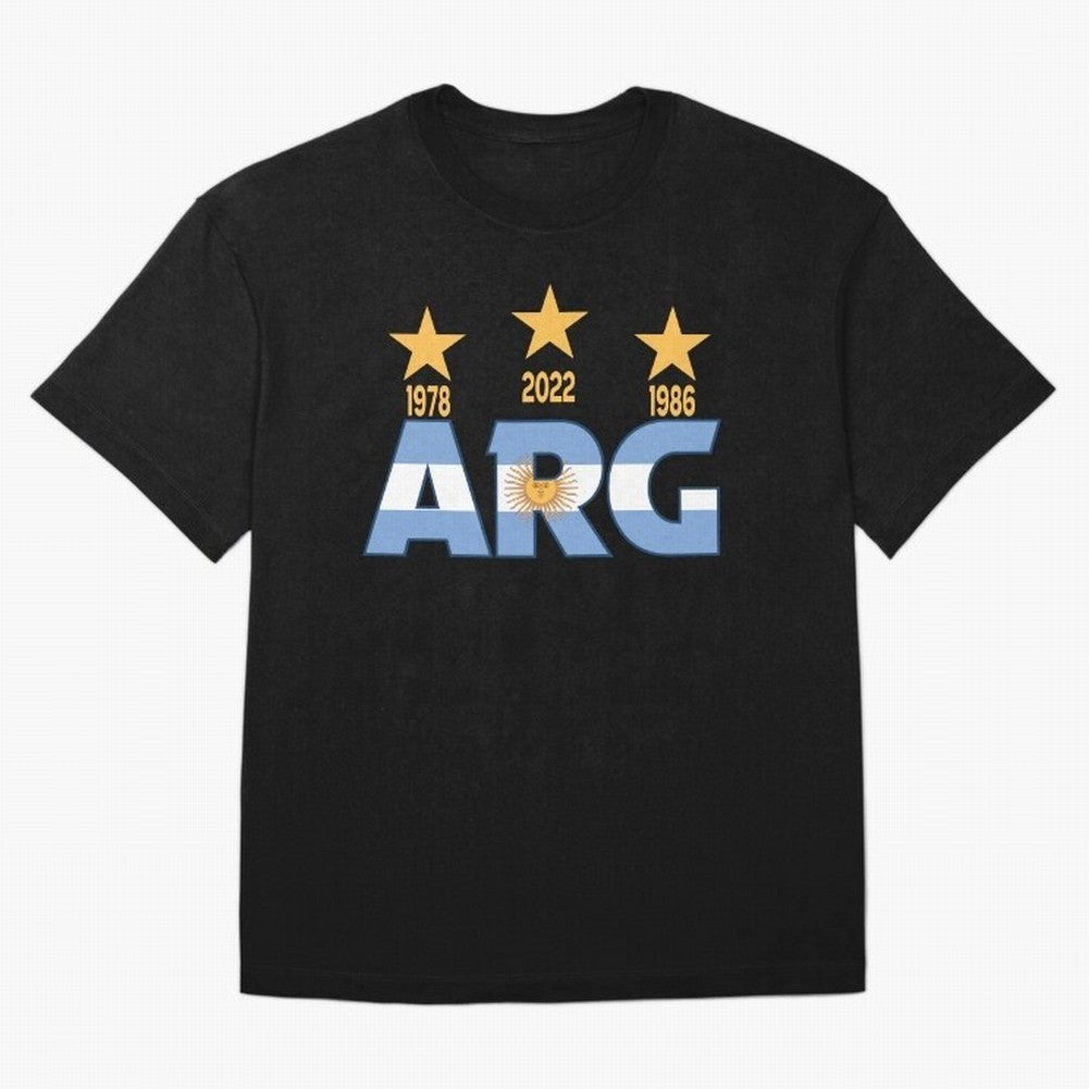 Argentina World Champion ¨C La Albiceleste Tri-blend T-Shirt Celebrate Fan Culture around FIFA World Cup 2026 USA Canada Mexico for Fans of Cristiano Ronaldo and France, Bringing Match Day Excitement, Supporter Culture, Golden Goals and Global