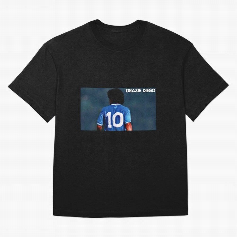 GRAZIE DIEGO! Classic T-Shirt Represent Fans Who Live for FIFA World Cup 2026 Group Stage Spirit, Featuring France, Messi, Match Day Excitement, Supporter Culture, Golden Goals and Global Football Passion; Great for Supporters Who Love Legendary