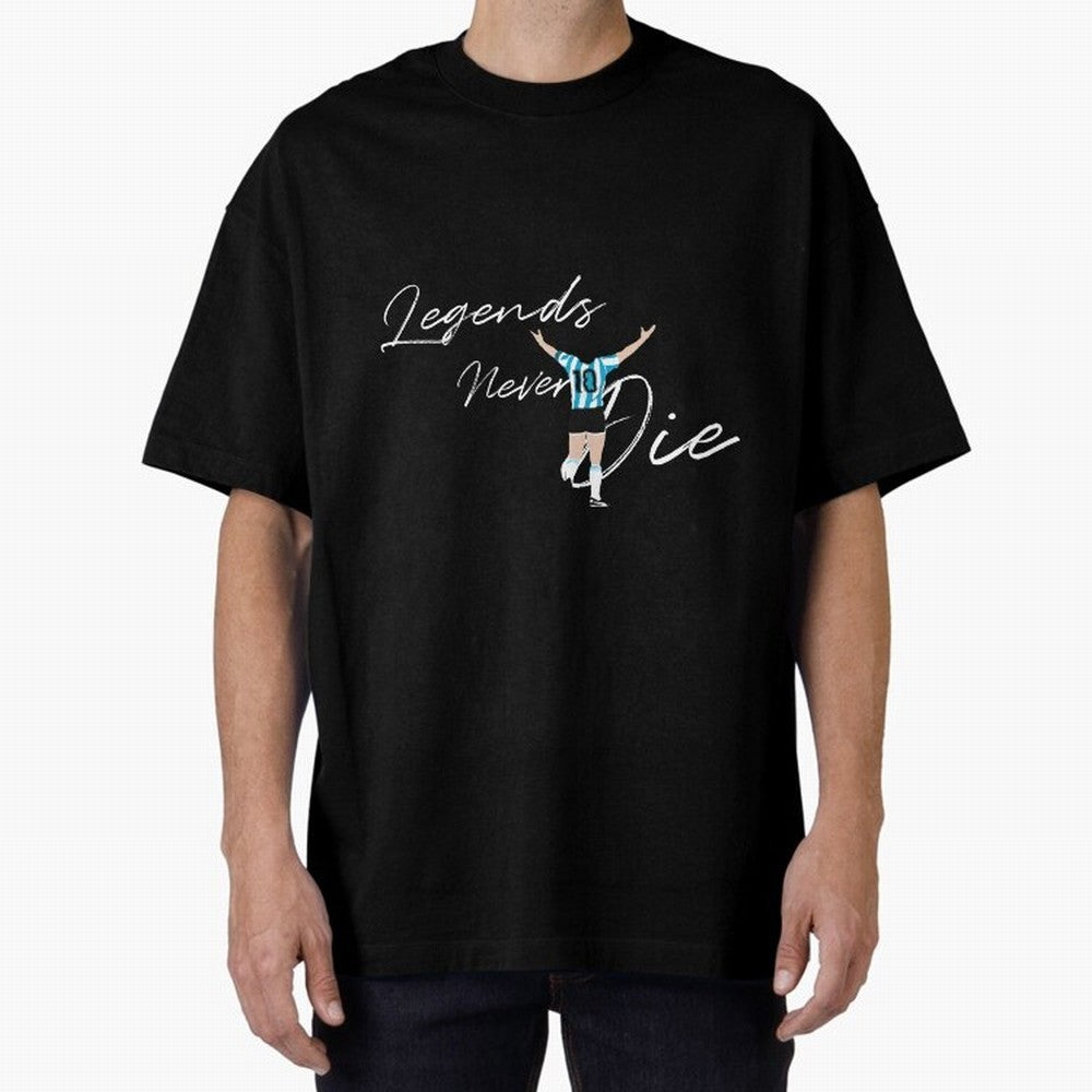 Legends Never Die Classic T-Shirt Feel International Energy from Global Football Passion for FIFA World Cup 2026, Highlighting Messi, Neymar and Mbappe, Brazil, Portugal and Argentina, Football Festival Excitement, Trophy Ambitions, Country
