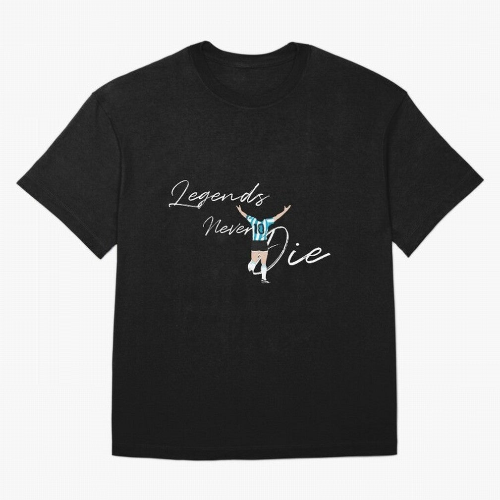 Legends Never Die Classic T-Shirt Feel International Energy from Global Football Passion for FIFA World Cup 2026, Highlighting Messi, Neymar and Mbappe, Brazil, Portugal and Argentina, Football Festival Excitement, Trophy Ambitions, Country