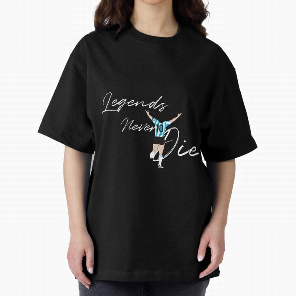 Legends Never Die Classic T-Shirt Feel International Energy from Global Football Passion for FIFA World Cup 2026, Highlighting Messi, Neymar and Mbappe, Brazil, Portugal and Argentina, Football Festival Excitement, Trophy Ambitions, Country