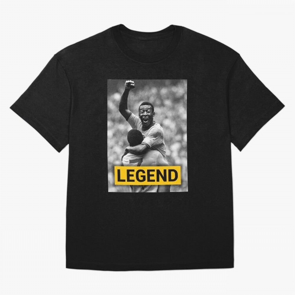 Pel¨¦ Legend Essential T-Shirt Fuel FIFA World Cup 2026 Group Stage for Fans of CR7 and Argentina and Brazil, Bringing Worldwide Fan Energy, Dramatic Goals, Stadium Lights and Championship Celebrations; Ideal for Fans Who Follow Messi, Cristiano