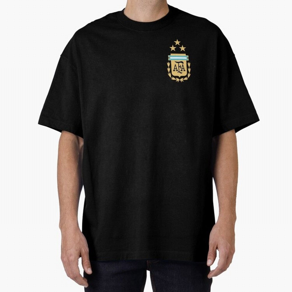 Argentina 3 Stars Classic T-Shirt Celebrate Classic Football Spirit in FIFA World Cup 2026 for Fans of Messi, Neymar and Mbappe and Netherlands, Bringing Match Day Excitement, Supporter Culture, Golden Goals and Global Football Passion; Made for