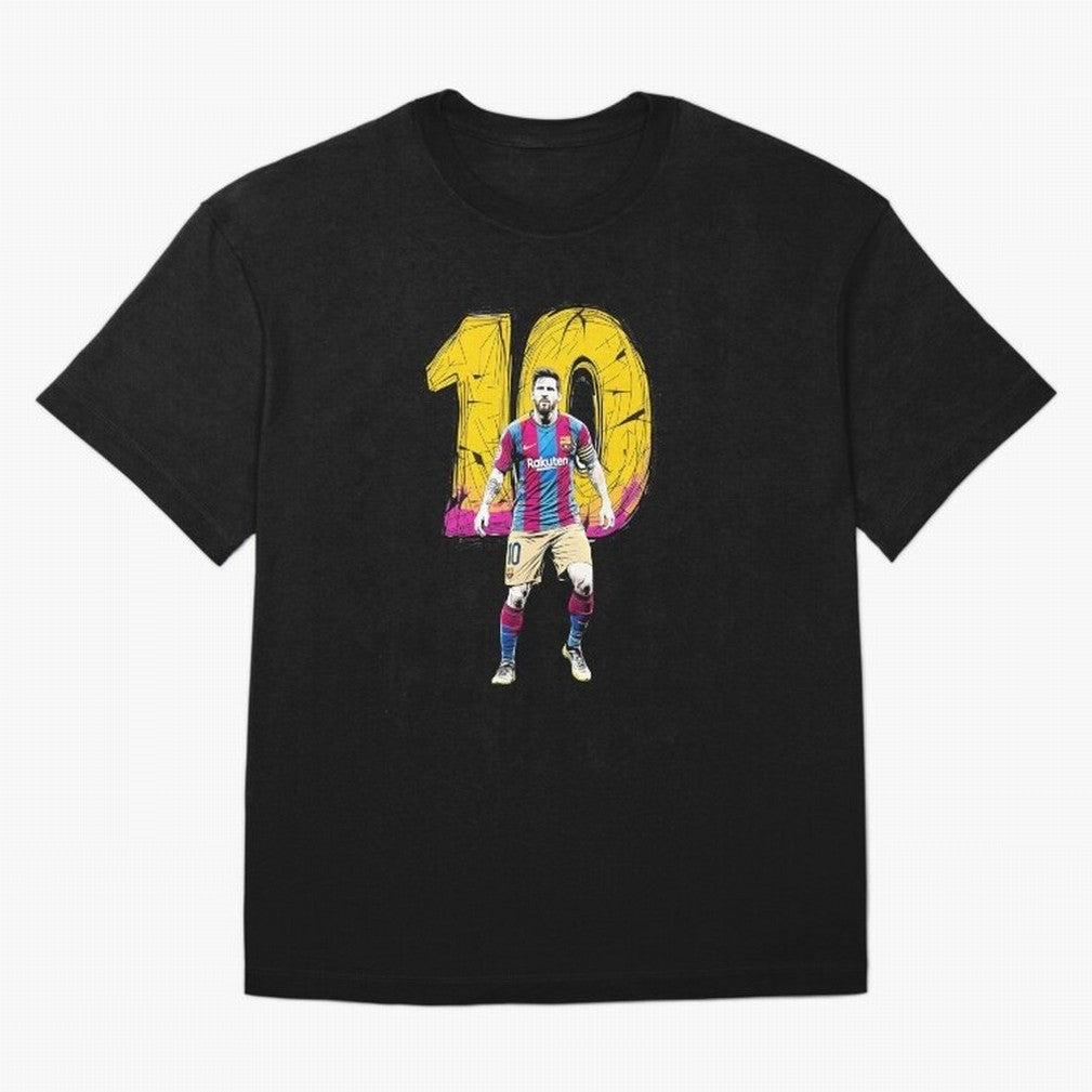 Messi sticker Oversized T-Shirt Bring Champion Energy into the FIFA World Cup 2026 Journey through Haaland Highlights, Argentina Pride, Football Festival Excitement, Trophy Ambitions, Country Rivalries and Star Player Buzz; Made for Die Hard