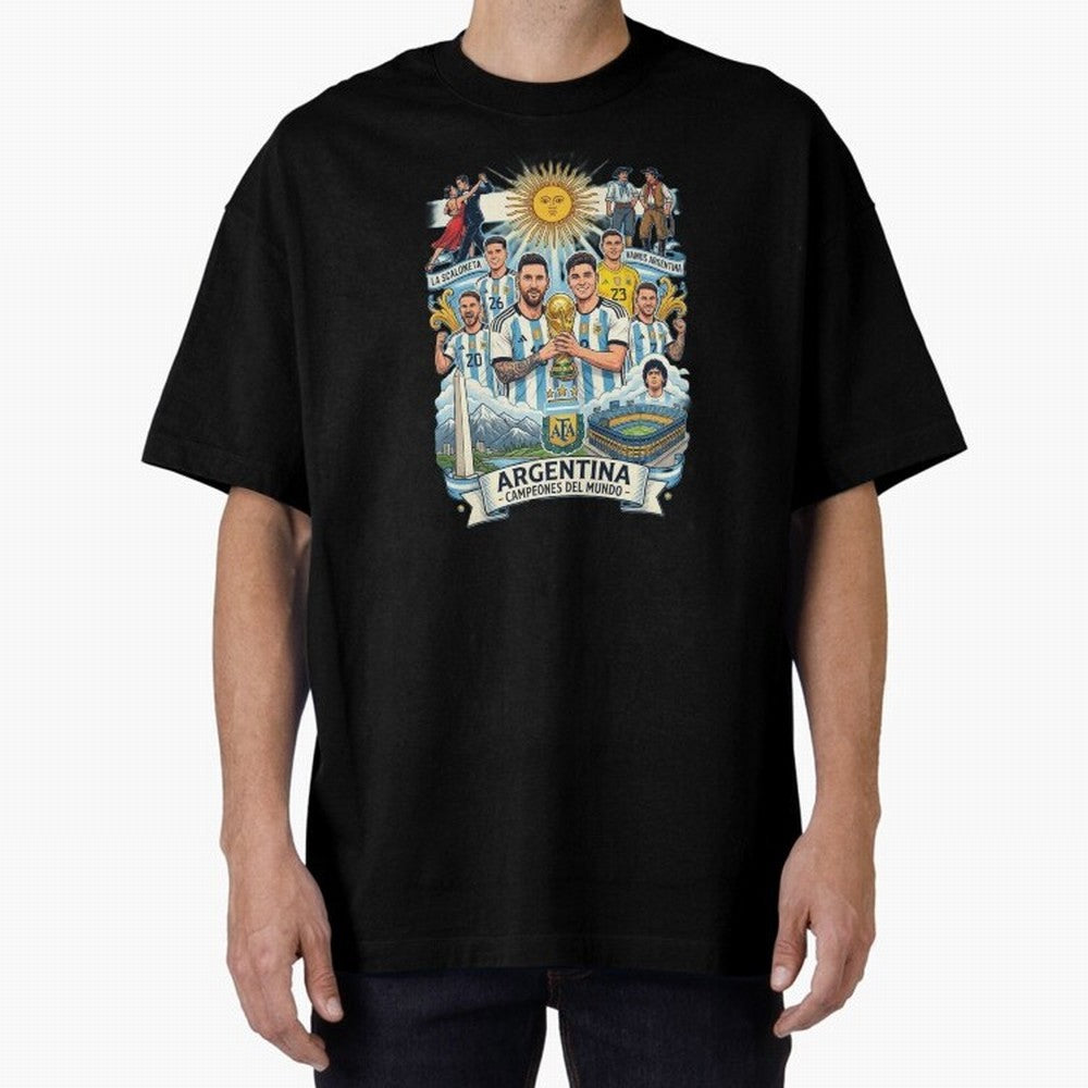 Argentina 2026 ¨C Copa Mundial Spirit Classic T-Shirt Fuel the FIFA World Cup 2026 Journey through Messi, Neymar and Mbappe Highlights, Spain Pride, Game Day Rituals, Football Legends, Country Pride and the Road to the Final; Built for Supporters