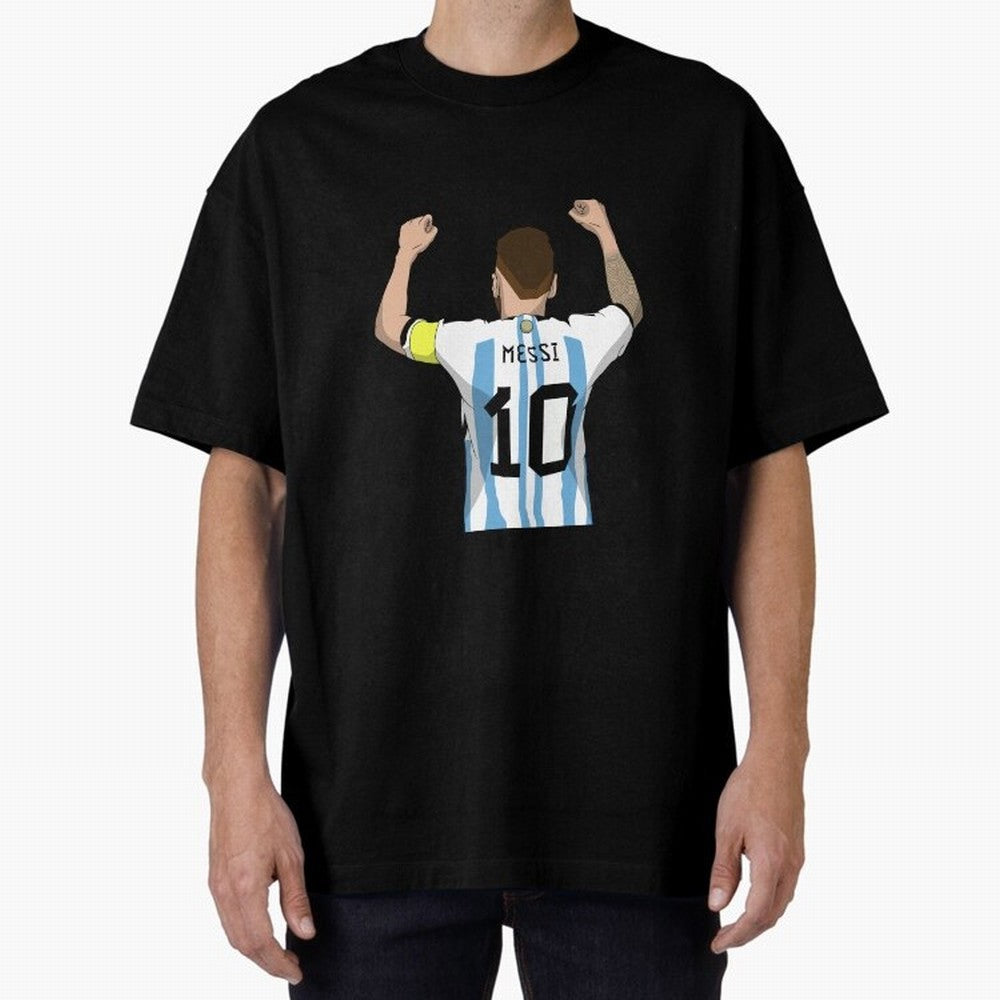 Messi Classic T-Shirt Show Match Day Excitement for the FIFA World Cup 2026 Group Stage Journey through Cristiano Ronaldo Highlights, Argentina and Brazil Pride, Supporter Pride, Iconic Celebrations, Legendary Names and Global Match Day Energy;