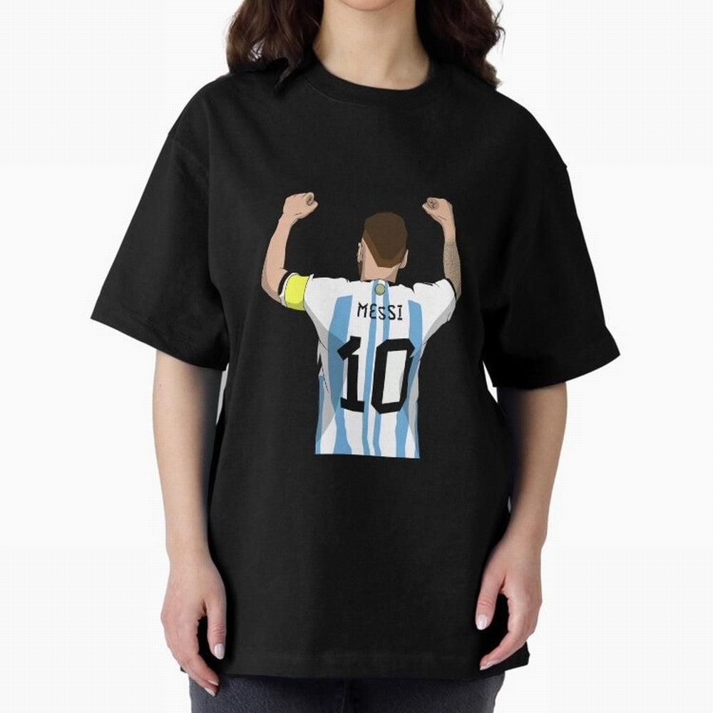 Messi Classic T-Shirt Show Match Day Excitement for the FIFA World Cup 2026 Group Stage Journey through Cristiano Ronaldo Highlights, Argentina and Brazil Pride, Supporter Pride, Iconic Celebrations, Legendary Names and Global Match Day Energy;