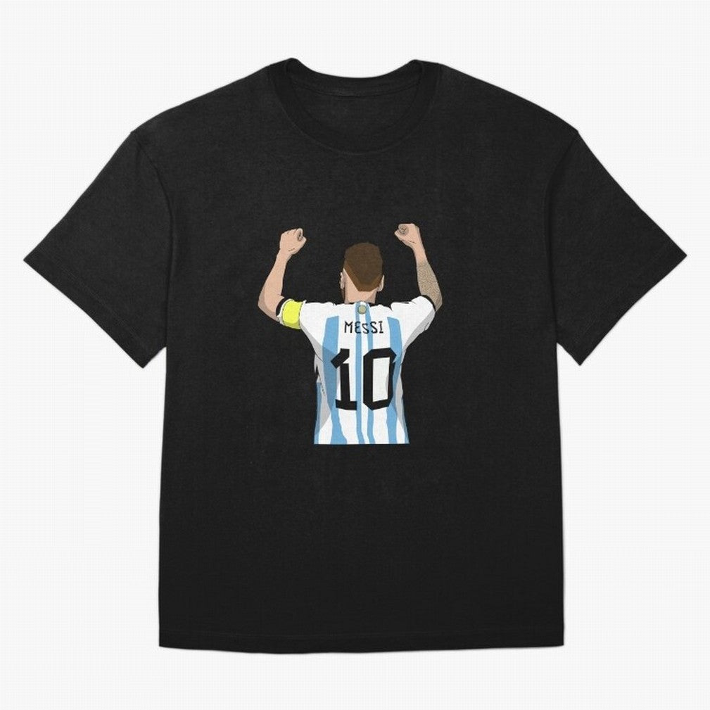 Messi Classic T-Shirt Show Match Day Excitement for the FIFA World Cup 2026 Group Stage Journey through Cristiano Ronaldo Highlights, Argentina and Brazil Pride, Supporter Pride, Iconic Celebrations, Legendary Names and Global Match Day Energy;