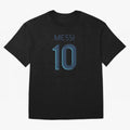 Messi 10 Oversized T-Shirt Feel the Roar of FIFA World Cup 2026 USA Canada Mexico Spirit, Connected to England, France and Netherlands, Cristiano Ronaldo, Match Day Excitement, Supporter Culture, Golden Goals and Global Football Passion; Perfect