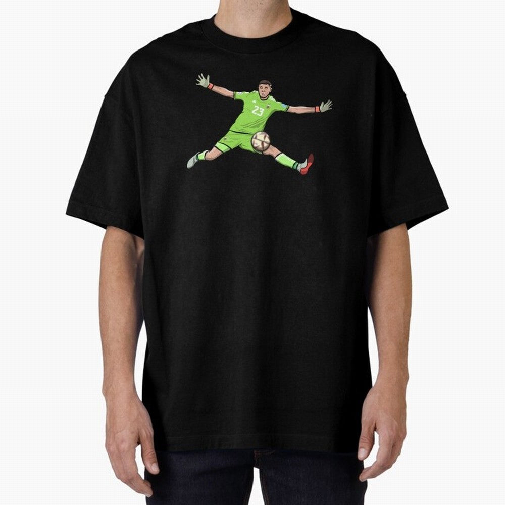 Emi 'Dibu' Martinez, the Heroic Save! Classic T-Shirt Bring World Football Passion into Match Day Hype around FIFA World Cup 2026, Mbappe and Neymar, Spain, Game Day Rituals, Football Legends, Country Pride and the Road to the Final; Made for Die