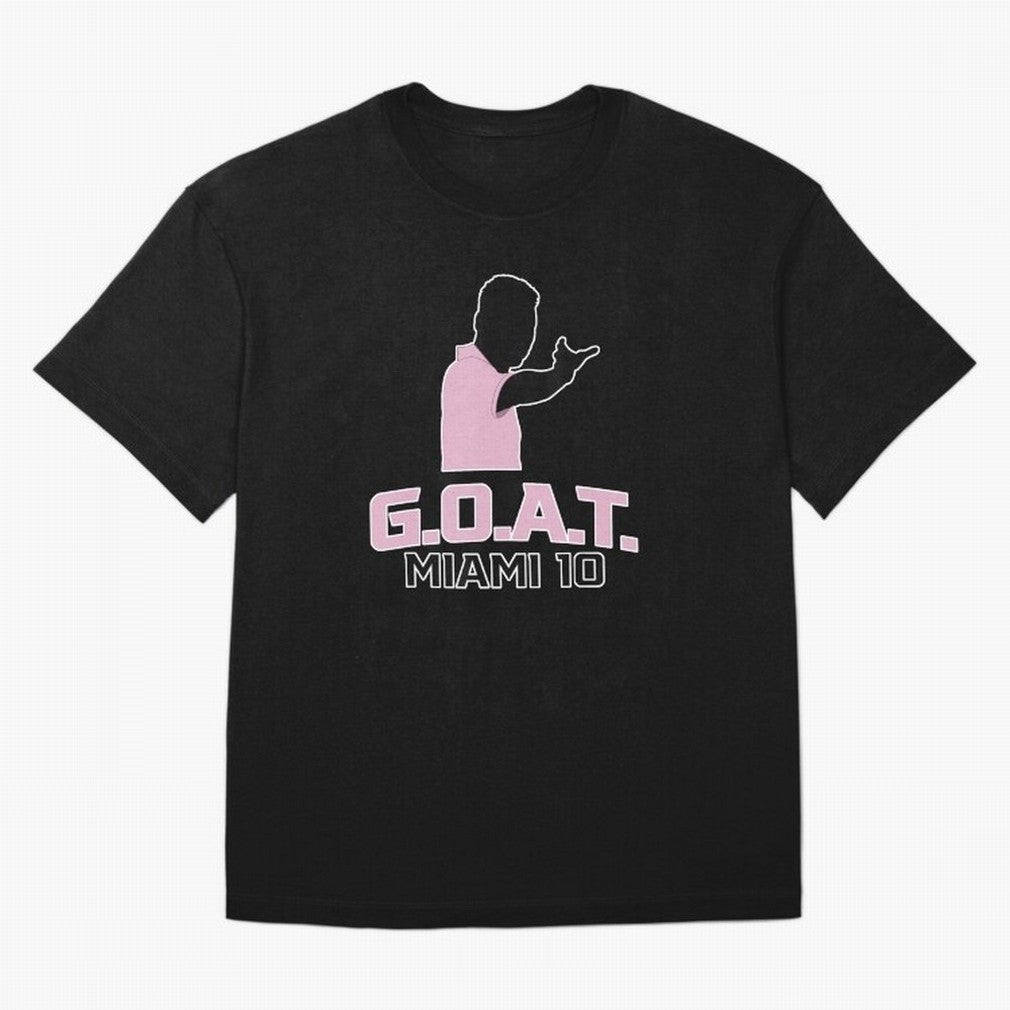GOAT - MIAMI 10 Classic T-Shirt Make Every Kick Count in the FIFA World Cup 2026 Journey through Cristiano Ronaldo Highlights, England and Germany Pride, Worldwide Fan Energy, Dramatic Goals, Stadium Lights and Championship Celebrations; Perfect