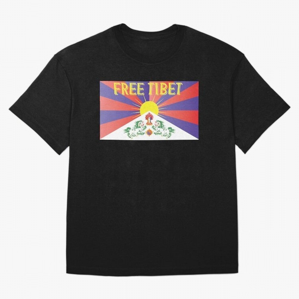 Free Tibet Movement Oversized T-Shirt Bring a Champion Mindset to the FIFA World Cup 2026 USA Canada Mexico Journey through Messi, Neymar and Mbappe Highlights, Spain and Netherlands Pride, Fan Favorite Moments, National Team Passion, Big Match