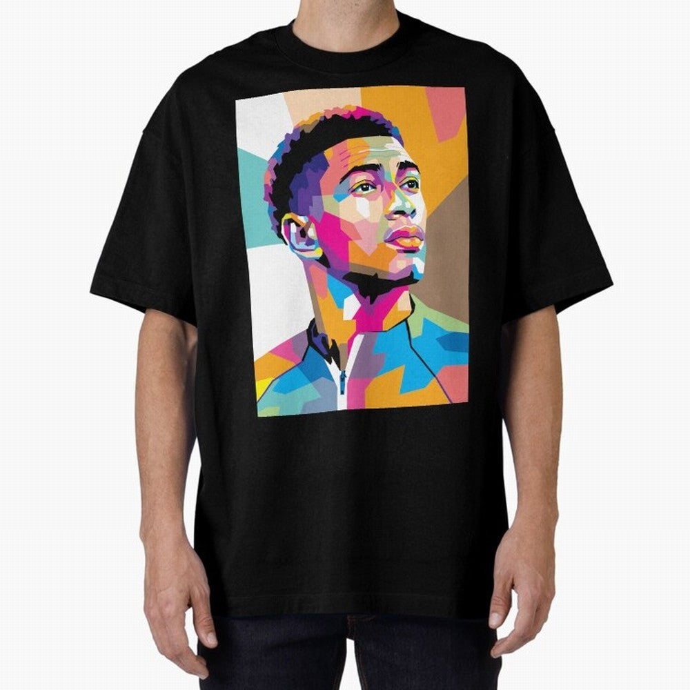 Jude Bellingham in WPAP Style Classic T-Shirt Enjoy the Biggest Football Party of FIFA World Cup 2026 Group Stage Featuring Messi, Neymar and Mbappe, England, France and Netherlands Energy, Match Day Excitement, Supporter Culture, Golden Goals and