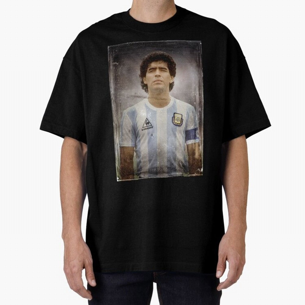 Diego Maradona Classic T-Shirt Stand Out with Spirit from Global Football Passion for FIFA World Cup 2026, Inspired by Haaland, Brazil, Match Day Excitement, Supporter Culture, Golden Goals and Global Football Passion; Perfect for People Who Love