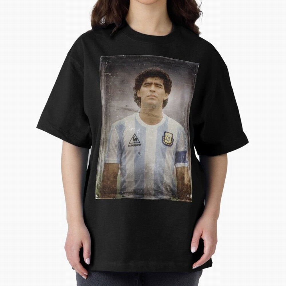Diego Maradona Classic T-Shirt Stand Out with Spirit from Global Football Passion for FIFA World Cup 2026, Inspired by Haaland, Brazil, Match Day Excitement, Supporter Culture, Golden Goals and Global Football Passion; Perfect for People Who Love